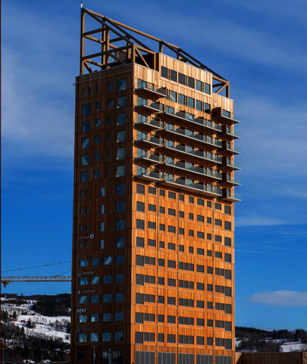Tòa nhà cao nhất thế giới Mjösa & làn sóng nhà chọc trời 