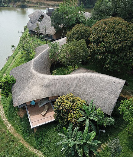 1+1>2: Cảm hứng kiến trúc theo đường cong thiên nhiên 